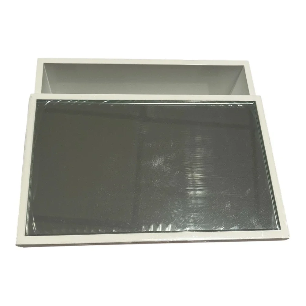 New Dior White Lacquered‎ Vanity/Make-up Storage Box With Mirror